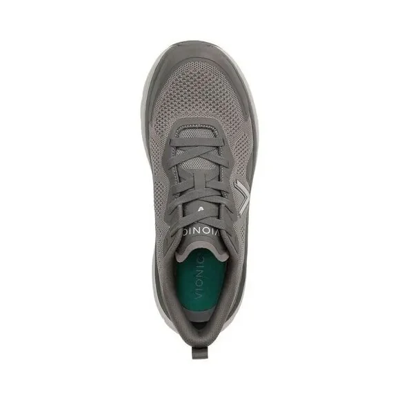 Vionic Walk Max J0146F1-020 Sneakers Men's 10 Charcoal Gray Walking Shoes ZPO516